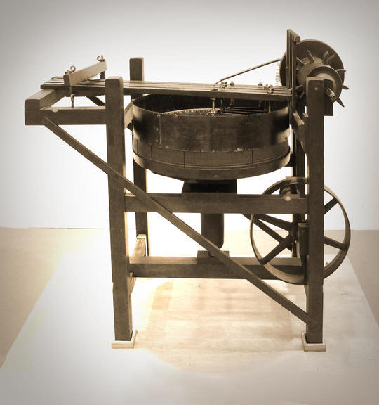 Historische Fleischhackmaschine
