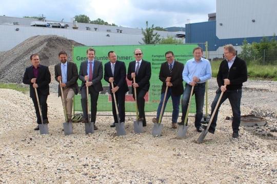 Ground-breaking ceremony, Aalen