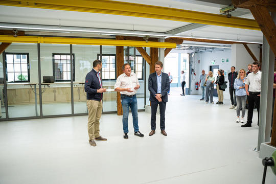 Opening of the new training workshop